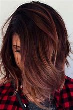Image result for Auburn Hair with Rose Gold Highlights