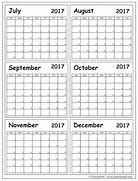 Image result for Printable Calendar 6 Months per Page
