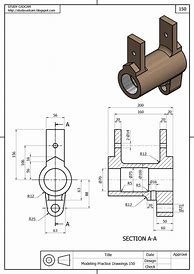 Image result for Template for Technical Drawing