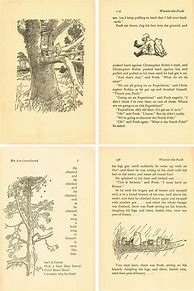 Image result for Winnie the Pooh Book Page Images