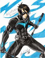 Image result for Nightwing Gotham Knights Drawings