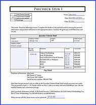 Image result for Pay Stub Template Word Document Free