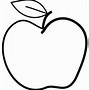 Image result for Apple Clip Art Line