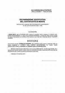 dichiarazione sostitutiva di atto notorio eredi la dichiarazione sostitutiva certificato di morte dichiarazione sostitutiva di atto notorio eredi la dichiarazione sostitutiva certificato di morte
