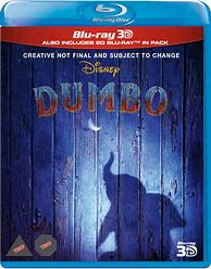 Image result for Dumbo 3D Cover Art