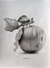 Image result for Art Show Apple Fruit On Desk