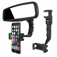 Image result for Phone Holder for Car Clip On Mirror