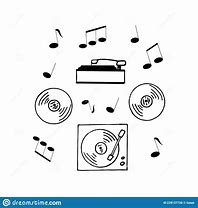 Image result for Black and White Picture Record On Turntable