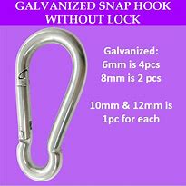 Image result for 6Mm Snap Hook