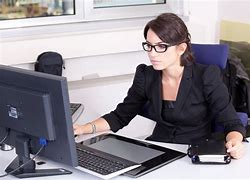 Image result for Professional Woman On Computer