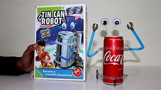 Image result for Tin Can Robot Cartoon