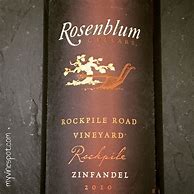 Image result for Rosenblum Zinfandel Rockpile Road