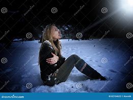 Image result for Girl Frozen in Snow