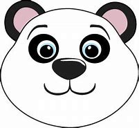 Image result for Panda Face Printable