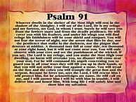 Image result for Psalm 91 NIV