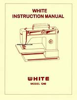 Image result for Elna Jubilee Sewing Machine Instruction Manual