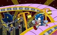 Image result for Metal Sonic Battle