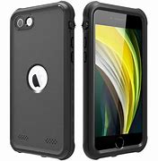 Image result for iPhone SE 2020 Black with Abyss Blue Cover