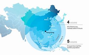 Image result for World Map Singapore and Hong Kong