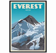 Image result for Mount Everest Poster