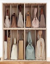 Image result for Handbag Closet Storage