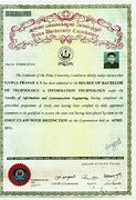 Image result for Bharat Institute of Technology Certificate