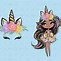 Image result for Baby with Unicorn Headband Clip Art