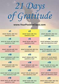 Image result for 21-Day Gratitude Challenge