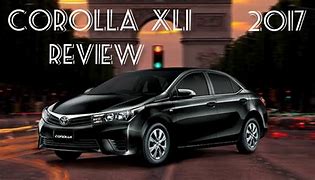 Image result for Toyota Corolla XLI 2017
