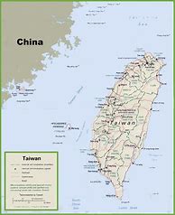 Image result for Taiwan Political Map