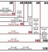 Image result for A4 Printing Sizes Chart