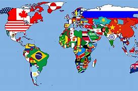 Image result for World Map 4 Colors