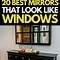 Image result for Images of Window Mirror Glass