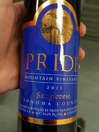 Image result for Pride Mountain Sangiovese