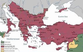 Image result for Byzantine Empire Map Timeline