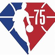 Image result for NBA 75 Logo