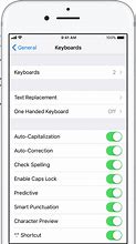 Image result for Apple iPhone Keyboard Settings