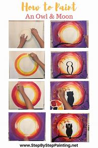 Image result for Step by Step Canvas Painting for Beginners