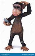 Image result for Monkey with Cell Phone