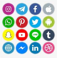 Image result for Social Media Icons Clear Background