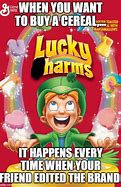 Image result for Stealing Me Lucky Charms