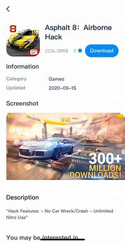 Image result for Asphalt 8 Airborne Hack