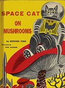 Image result for Space Cat Canvas Art
