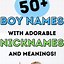 Image result for Nicknames for a Boy