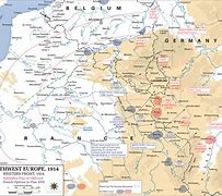 Image result for WW1 Fronts Map
