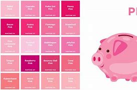 Image result for Color Names for Pink