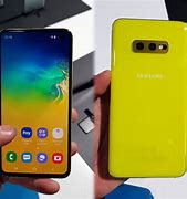 Image result for Samsung S10e Yellow in Colour