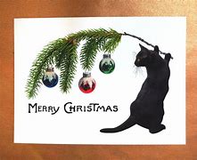 Image result for Unique Cat Christmas Cards