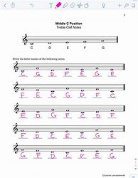 Image result for Music Notes Worksheet