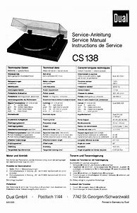 Image result for Dual 1019 Service Manual